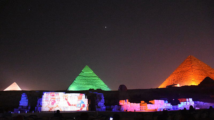 Cairo sound and light show tour